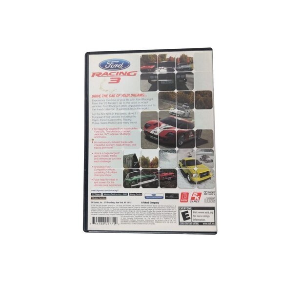 Ford Racing 3 (Sony PlayStation 2, 2005) Game, Manual & Case - Picture 2 of 3